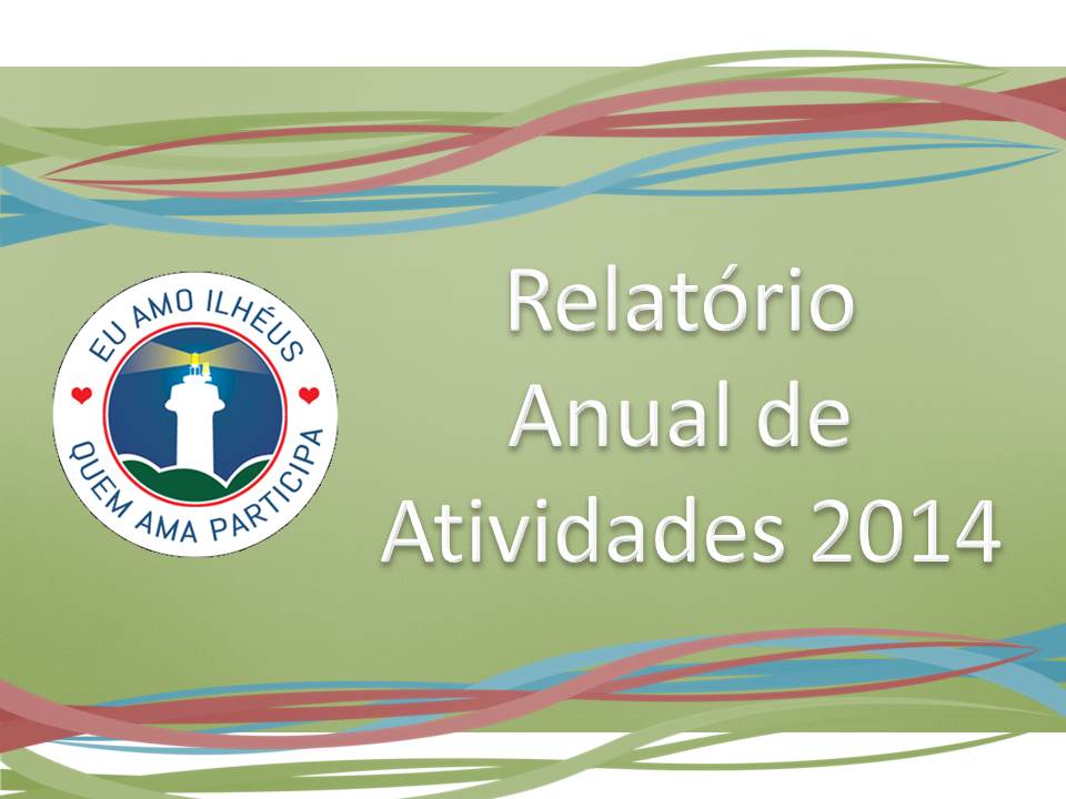 Relatorio Anual de Atividades INI 2014